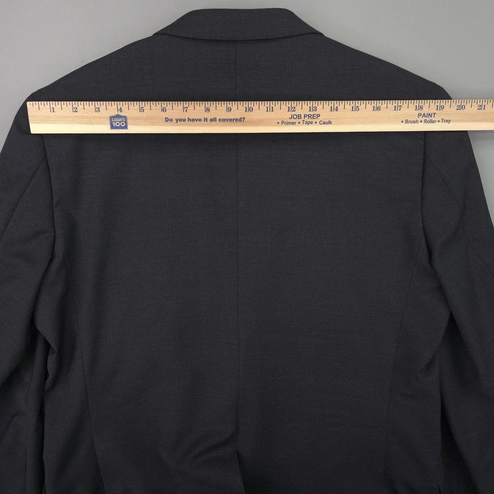 Brooks Brothers Suit Jacket Mens 40R Gray Explorer Madison Fit Stretch 2 Button